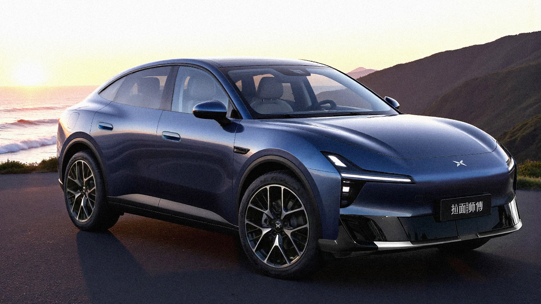 小鹏MONASUV先来一张，我猜测SUV的前脸与轿车会有较大变化，不会是拉高的