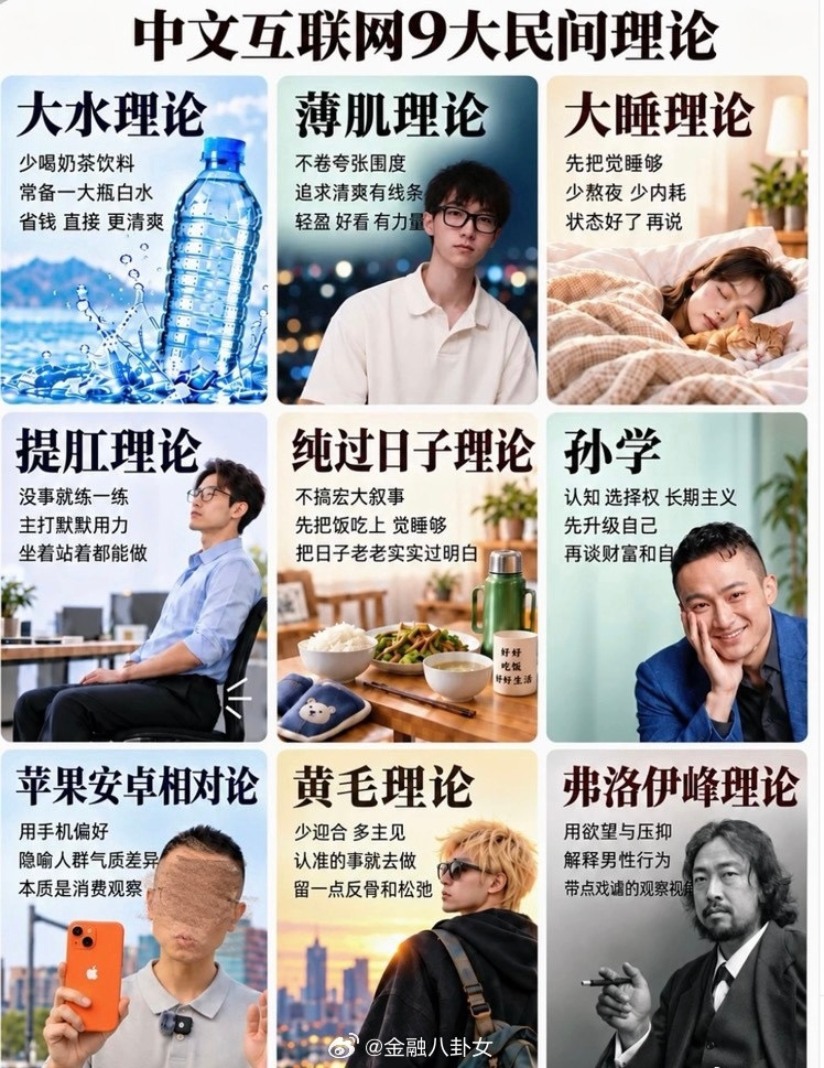 中文互联网9大民间理论[吃瓜]​​​