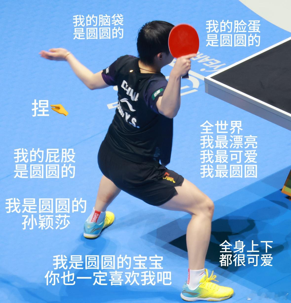 圆圆的脑袋圆圆的屁屁圆圆的莎莎