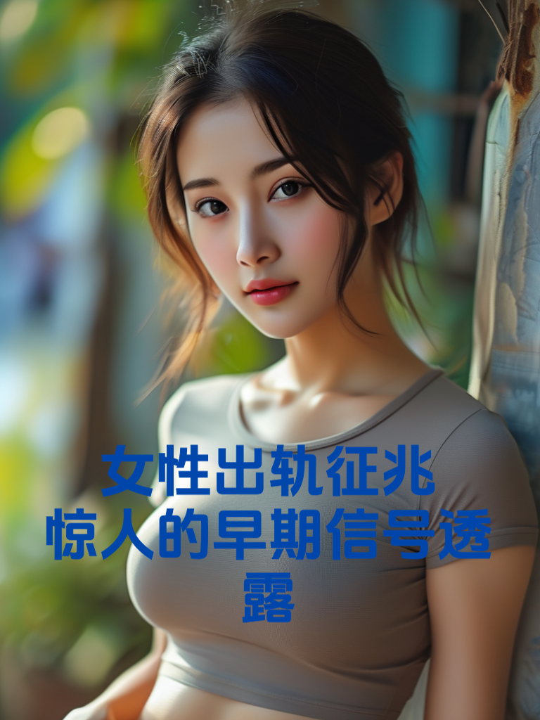 女性出轨征兆：惊人的早期信号透露
