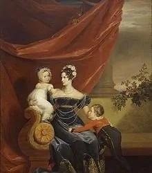 沙皇尼古拉一世的子女们沙皇尼古拉一世与亚历山德拉皇后（普鲁士夏洛特公主）共生有