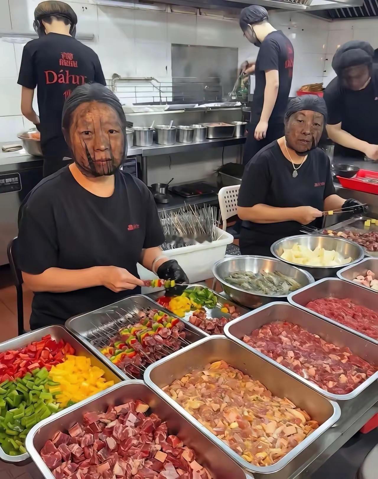 谁再说吃饭头发