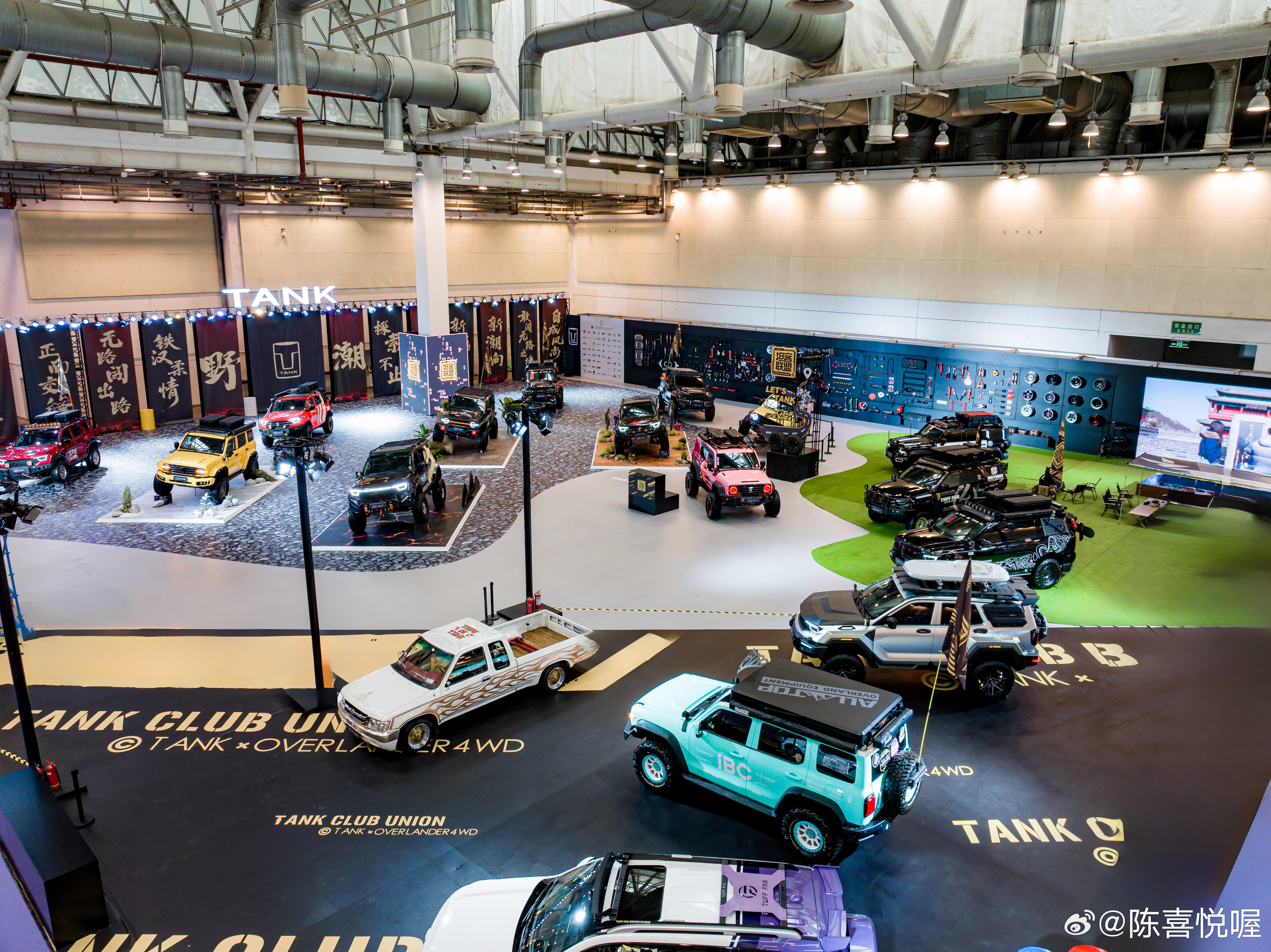 苏州GTShow打卡改装到位这才是坦克该有的样子！坦克解锁你的新潮范