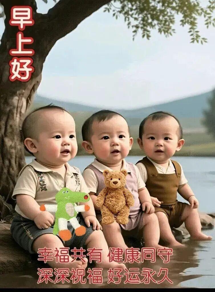 草木深处是春意，问候深处是惦念。生活没那么多大道理，身体好、心情好，就是最大的福