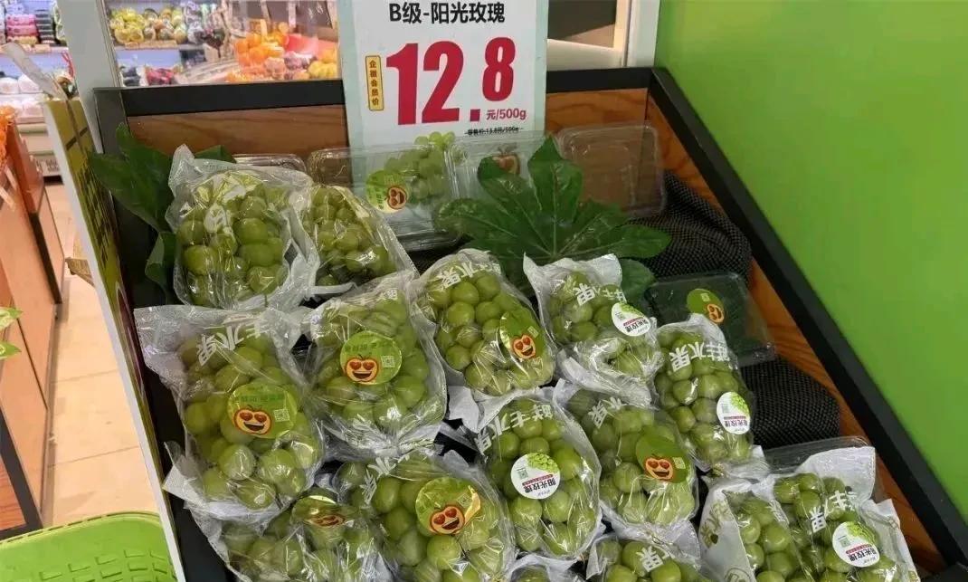 曾经的水果“奢侈品”阳光玫瑰，如今10元3斤都没人买，真是今非昔比。它刚引入中国