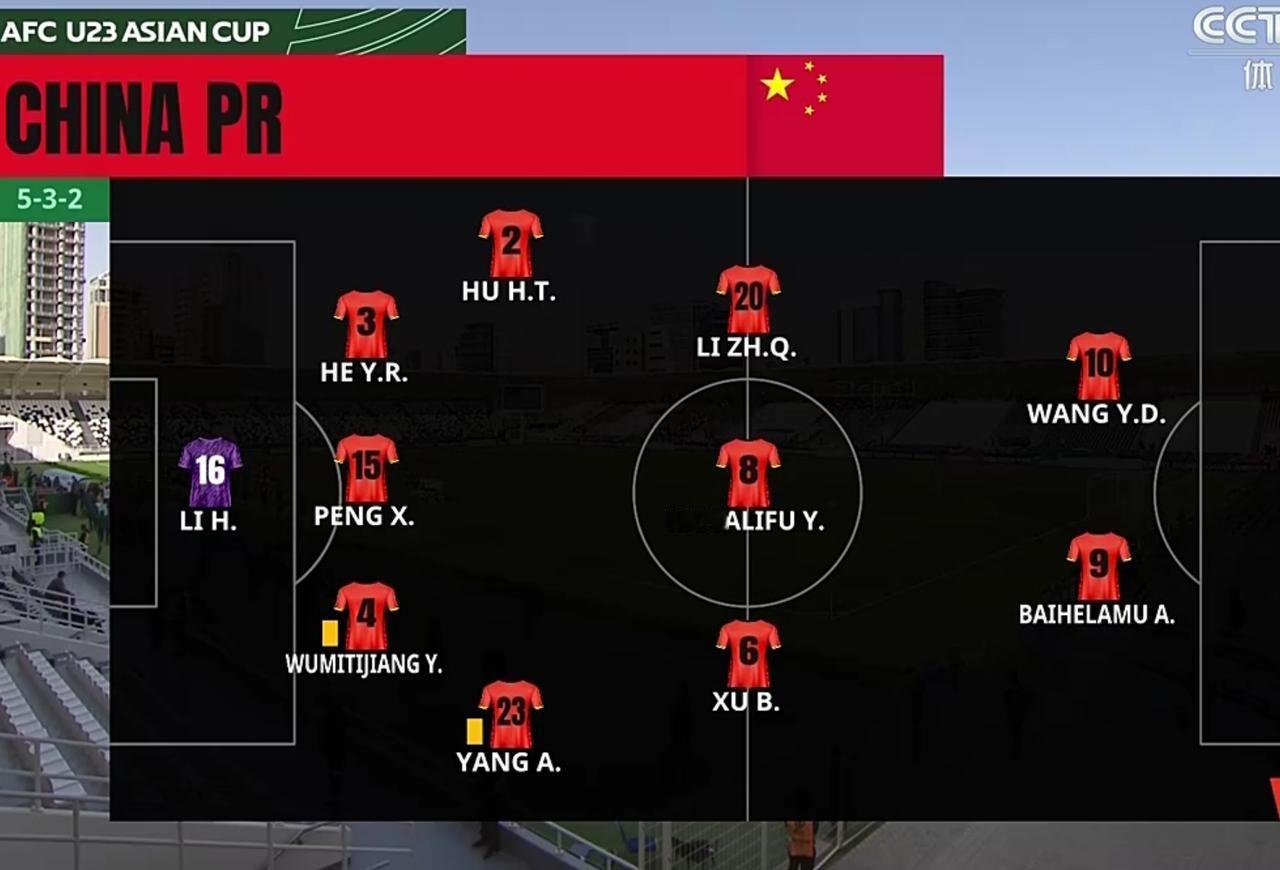 U23亚洲杯小组赛D组第二轮：中国队1-0战胜澳大利亚队​​北