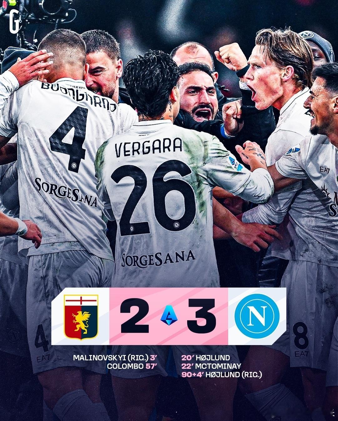 前裁判马雷利：那不勒斯的点球不存在，我不认同这个判罚，更不同意VAR介入。科尔内