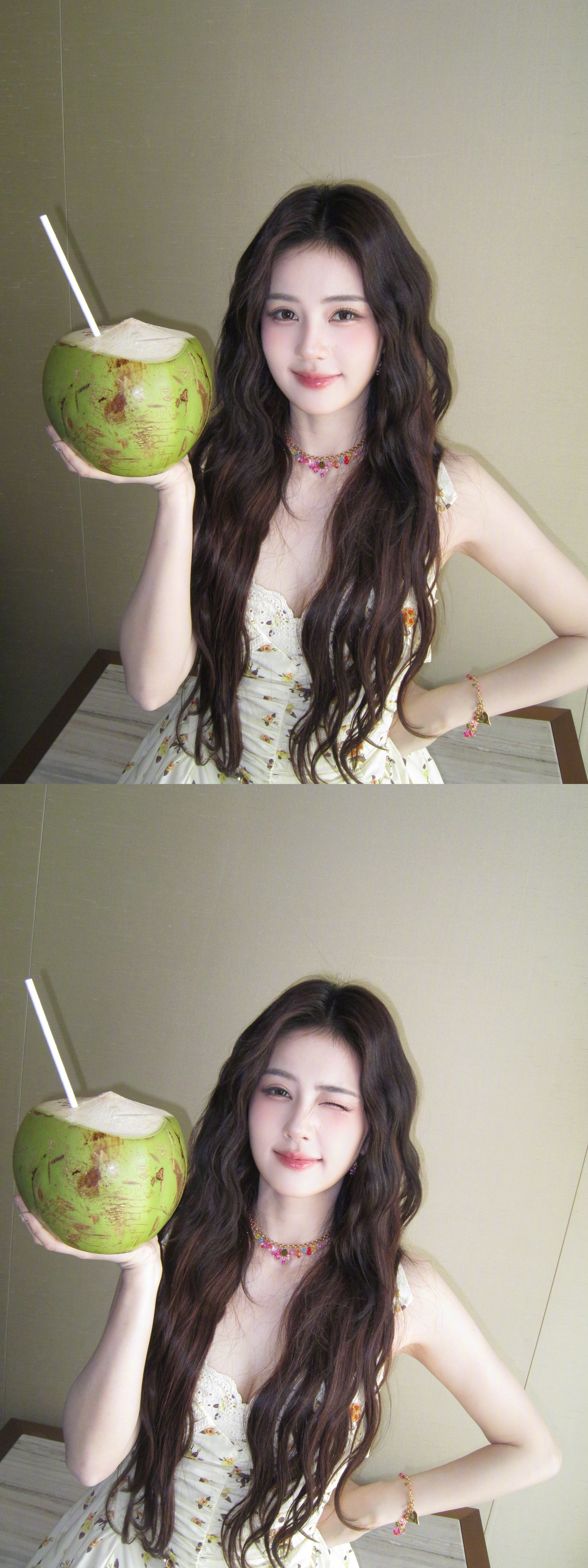 白鹿🏖️白桃奶冻妆✨✨✨化妆：金鹤龙🧏🏻♂️白鹿白鹿美丽觉醒计划春日尝新妆