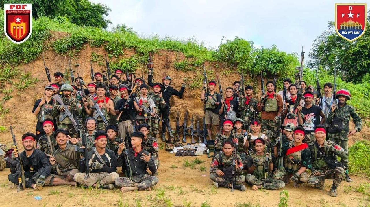 内比都地区人民防卫军（PDF）昨日成功攻占了军政府的瑞潘警察局，在一次果断的进攻