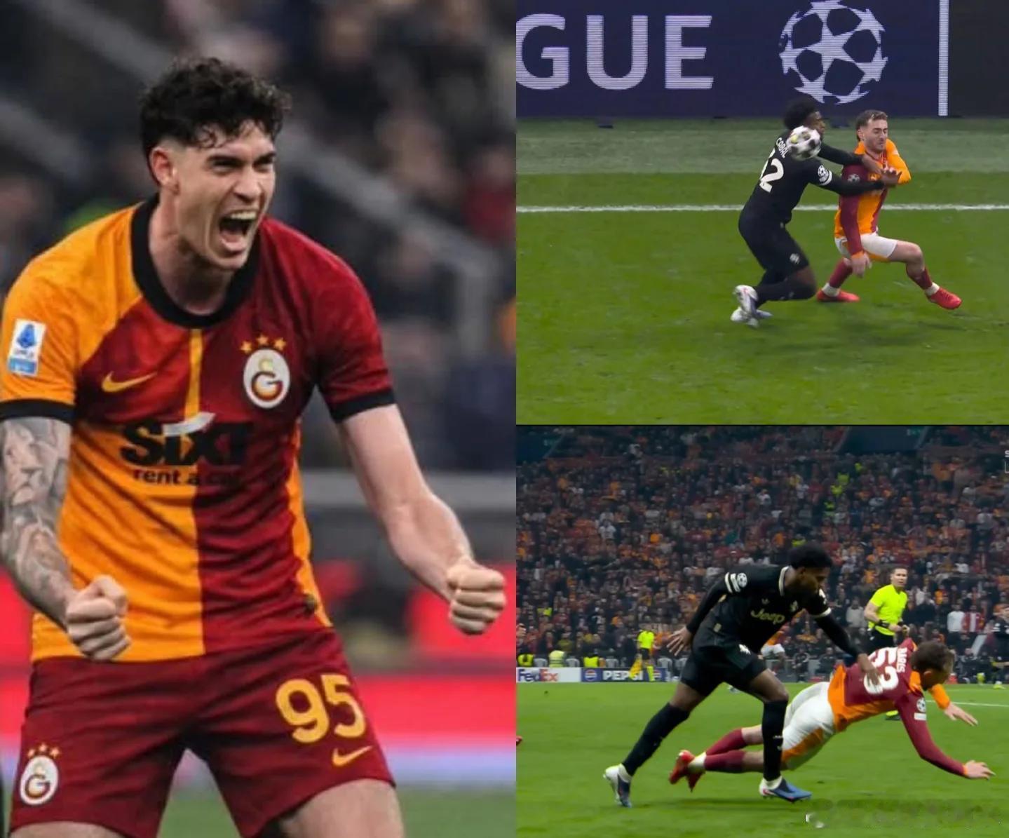 在意甲势力滔天，没有裁判保护到了欧冠赛场立刻现原形，球员再次被红牌罚下，接着喊冤