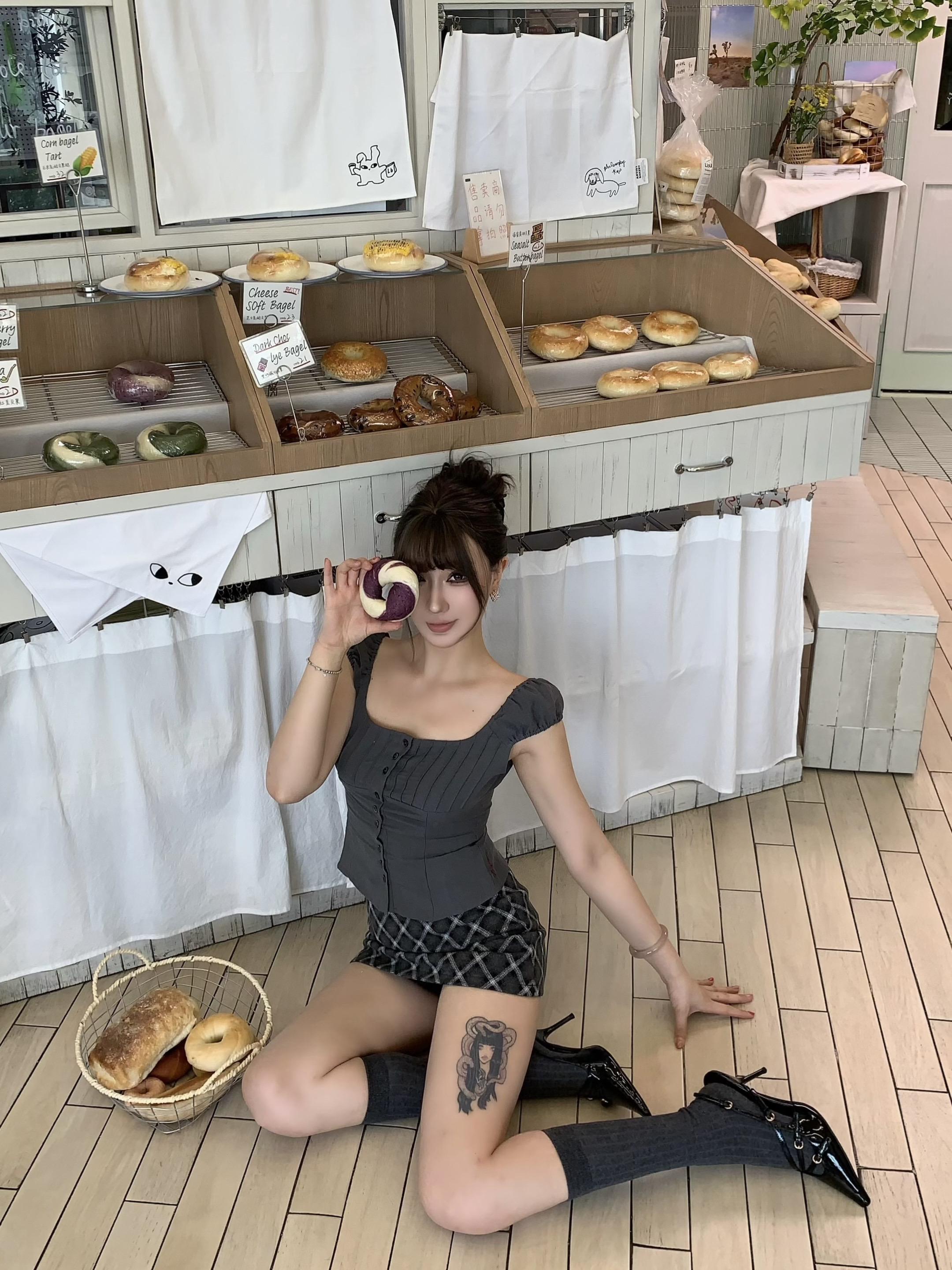 甜甜圈🍩。