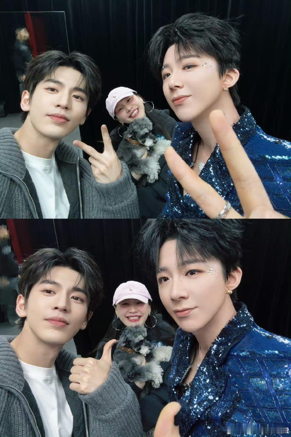 张凌赫金靖去看了刘宇宁演唱会，梦回我们开推啦！