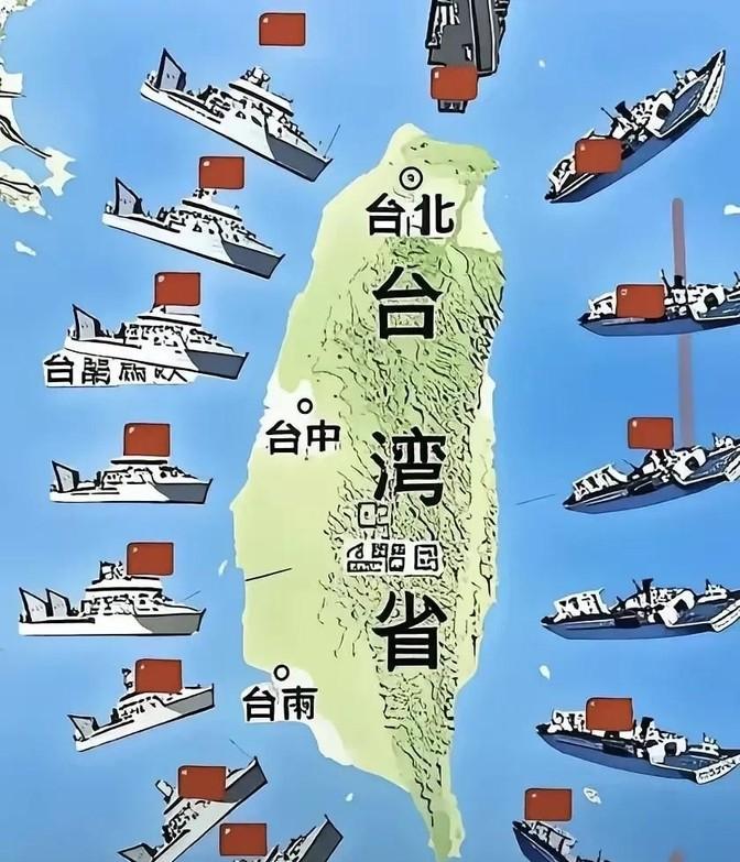如今局势已经反转，不再是美国利用台湾牵制中国，而是中国通过台湾来削弱美国