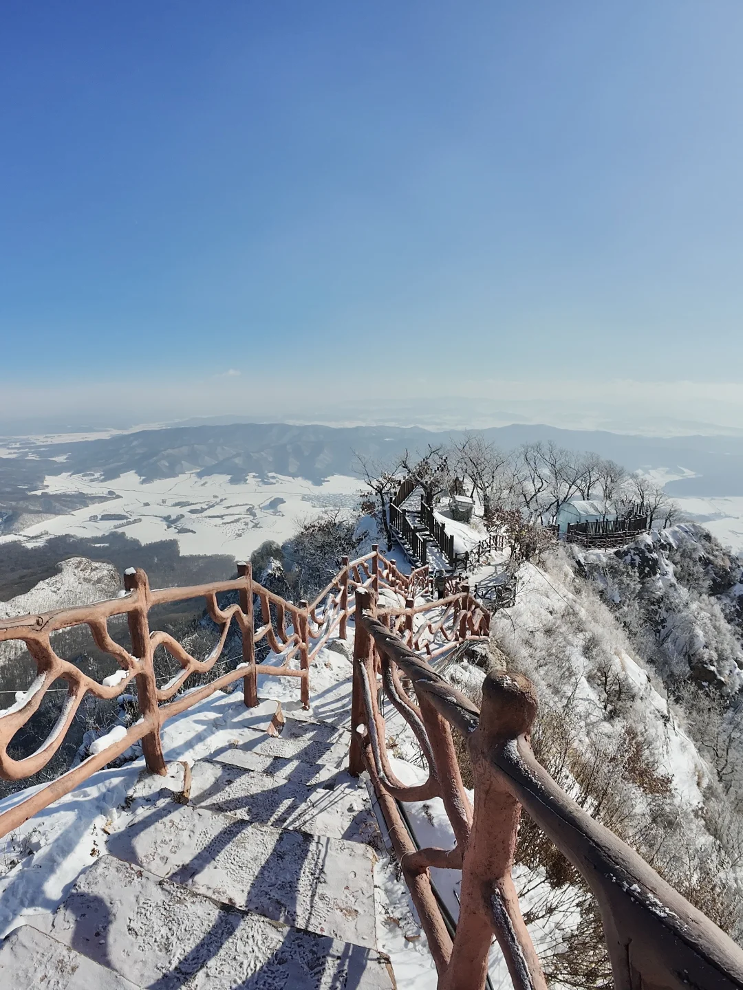 冬天的拉法山真的很美！值得一爬！