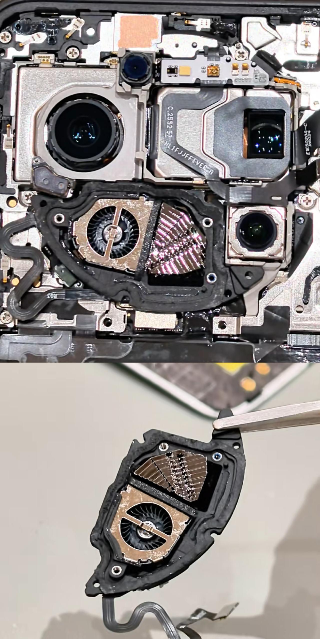 重磅！华为Mate80ProMax风驰版拆机图来了！拆机图和之前网传的图相