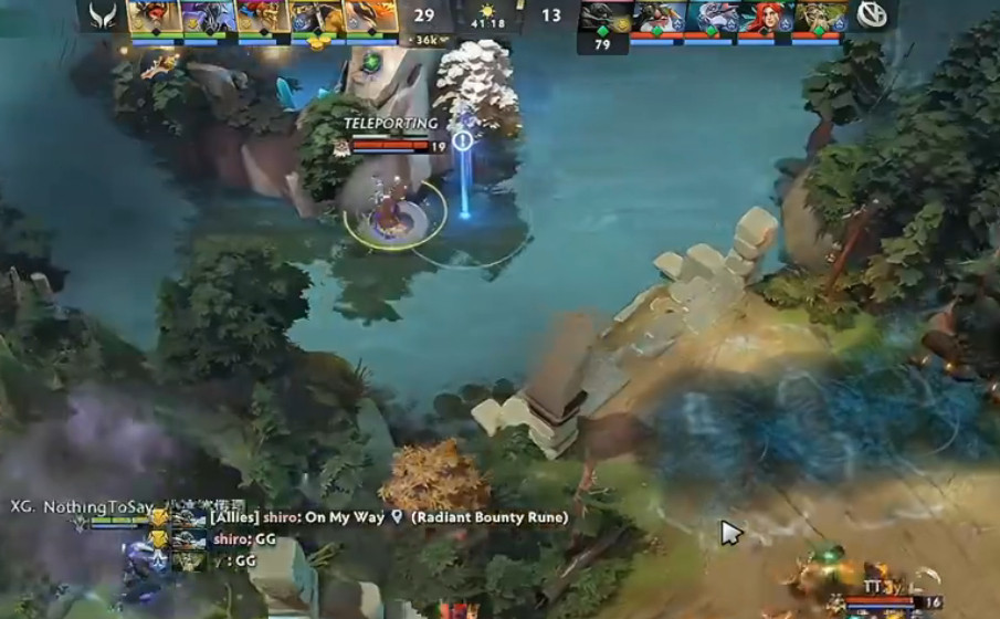 XG野外遭遇团打掉了shiro攒了好久的圣剑将bo3比分追平，感觉这场内战之后其