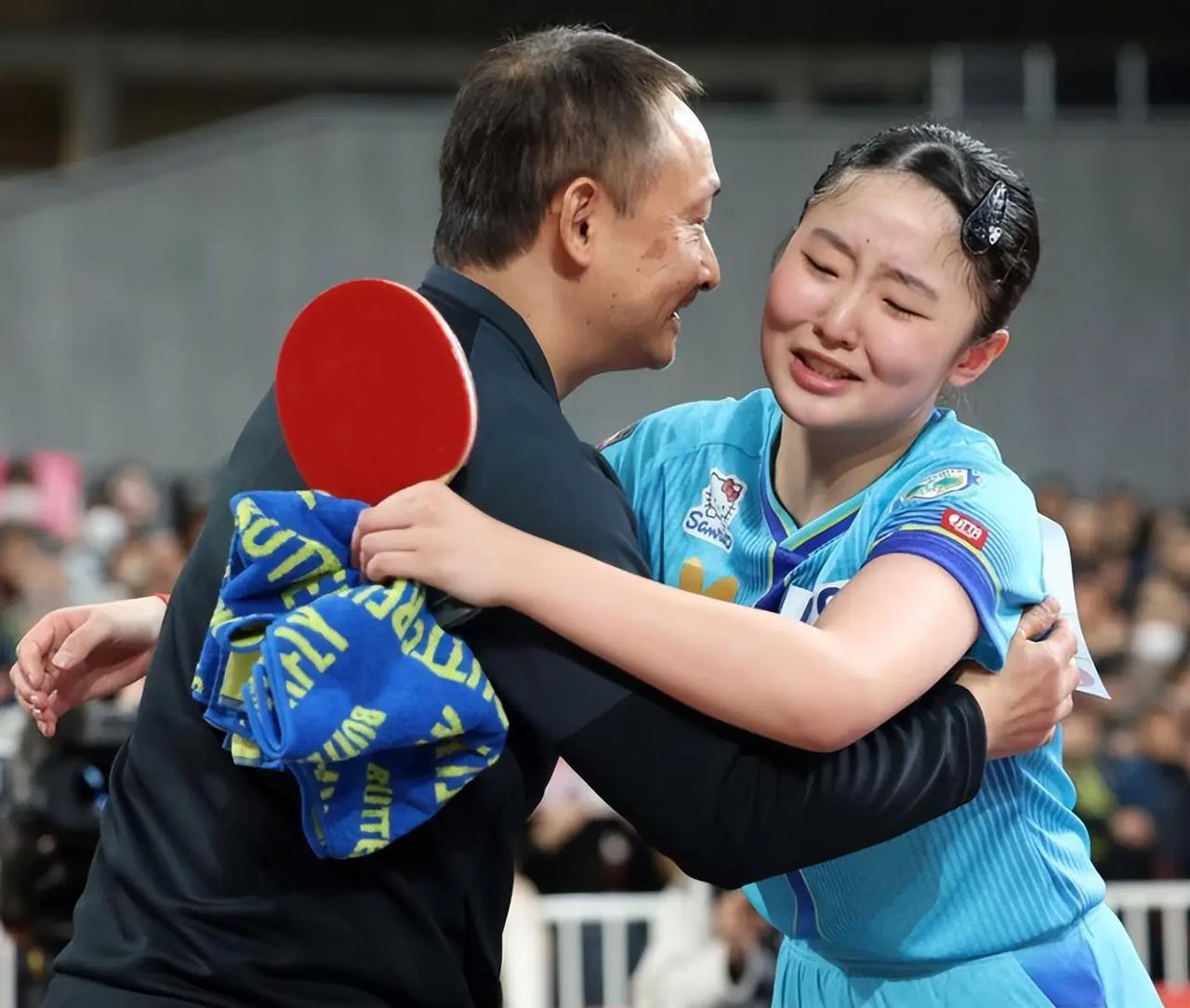 张本美和太鸡贼了，放着日乒主教练不选，偏偏选择张本宇给自己当教练，不得不
