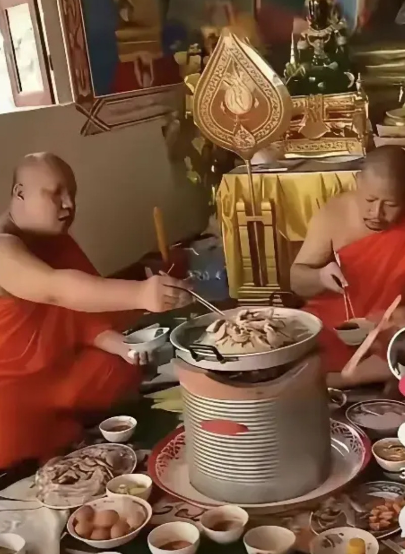 现在都现代化了，还有那么多傻瓜相信和尚，去寺庙烧香拜佛，其实你在寺庙拜佛，人家和