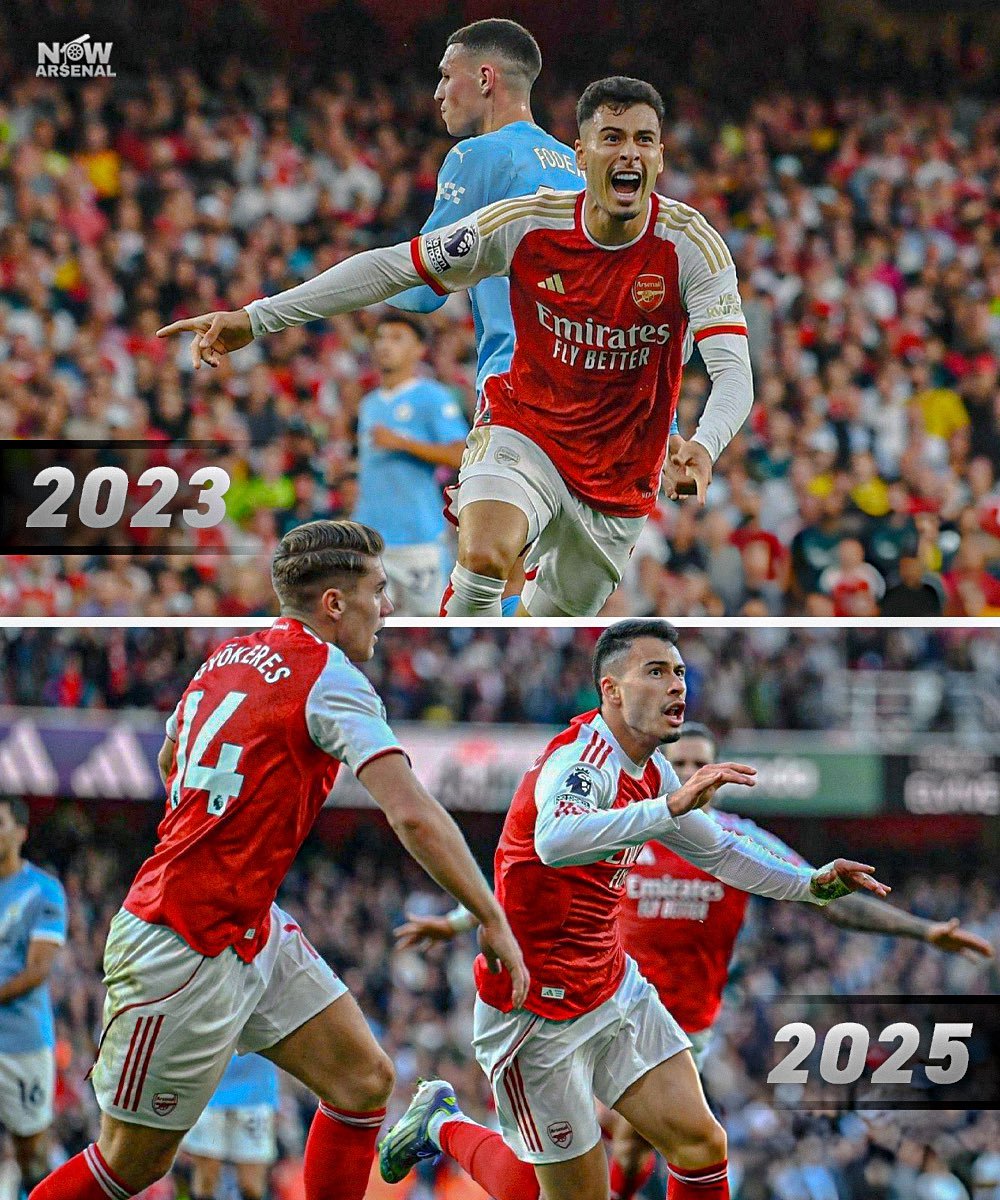 now.arsenal：差不多整整两年的时间间隔……同样的对手，同样的场地，同样