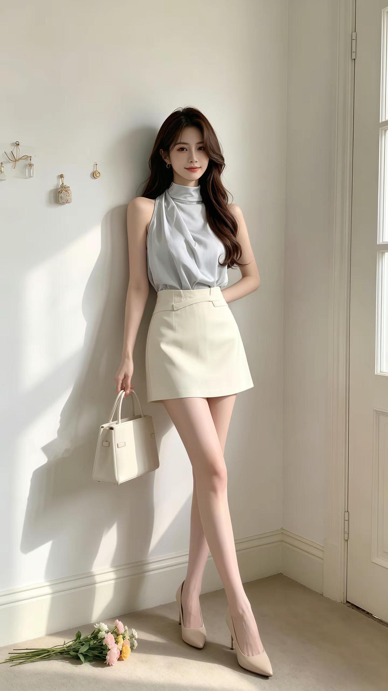 气质纯欲风穿搭穿出高级感穿出自信穿出美丽穿搭日记今天穿什么