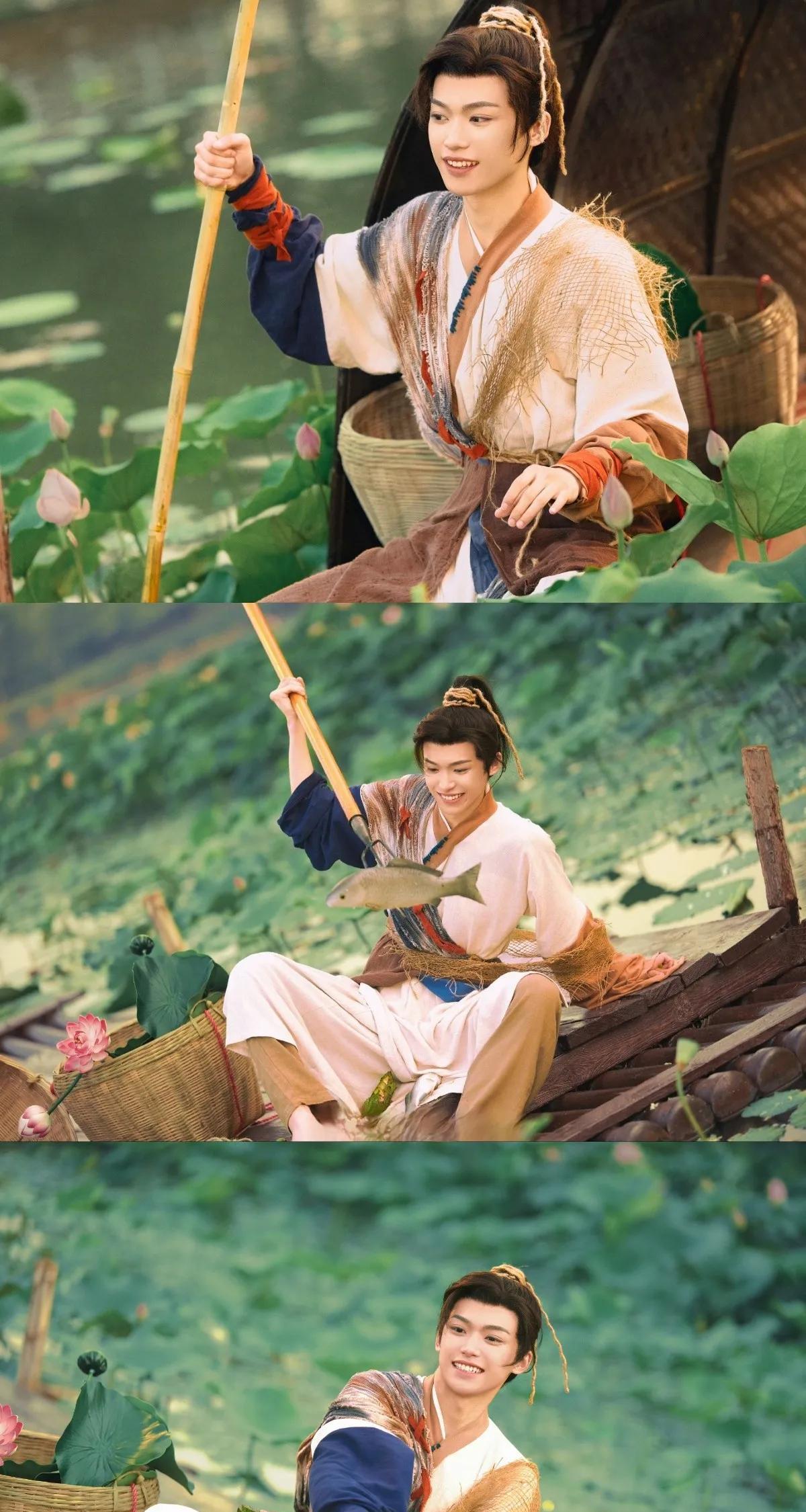 梓渝这古装扮相如何，有没有可能挤进长剧古偶赛道？说实话也不是没有可能，以他