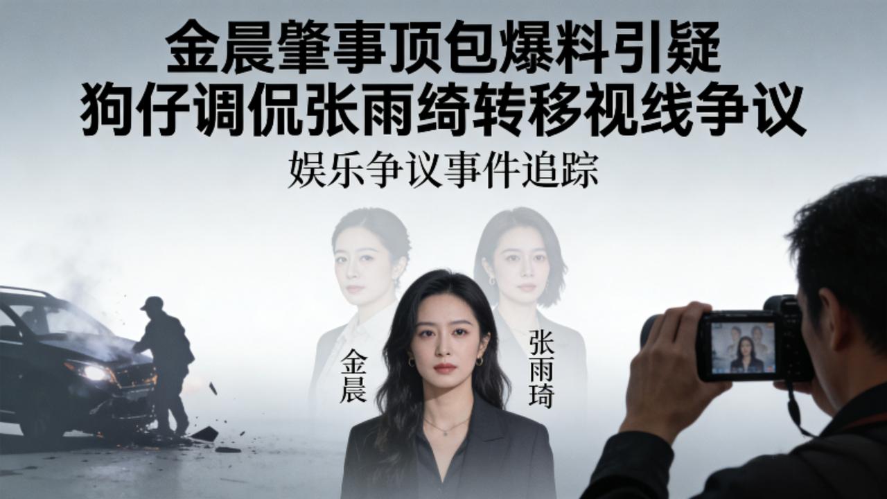 金晨肇事顶包爆料引疑狗仔调侃回应张雨绮转移视线争议2026开年娱乐圈两大