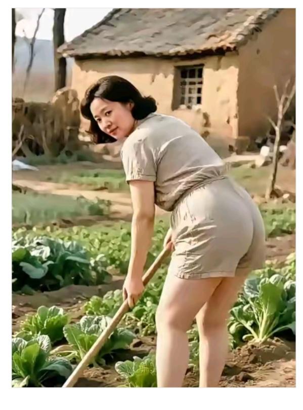 回家“干活”美女现年三十六；结婚就在城里住；虽然楼房面积小；三口之家能住
