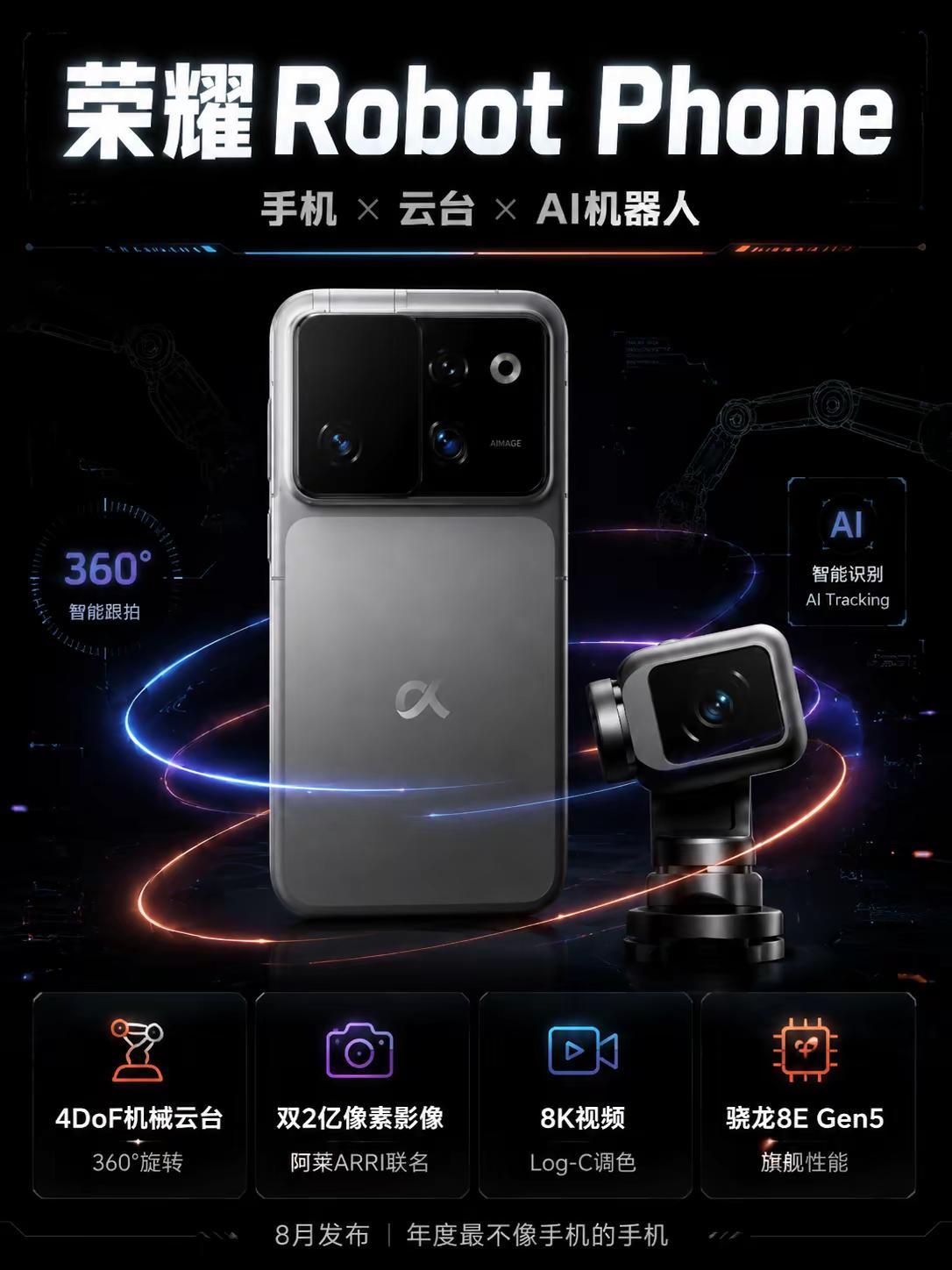 荣耀Robotphone信息曝光。荣耀Robotphone信息曝光，看完你心