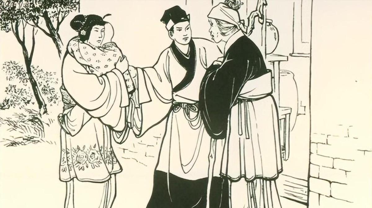 古代，一个女人在生孩子的前一天晚上做了一个奇怪的梦。在梦中，一只猪和一只狗向她走