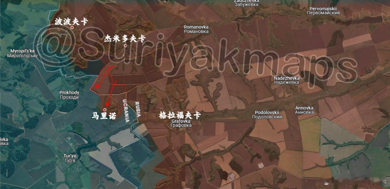 插播一条俄乌，看看苏先生自己承认少划了多少suriyak修正5.10俄乌局势1、