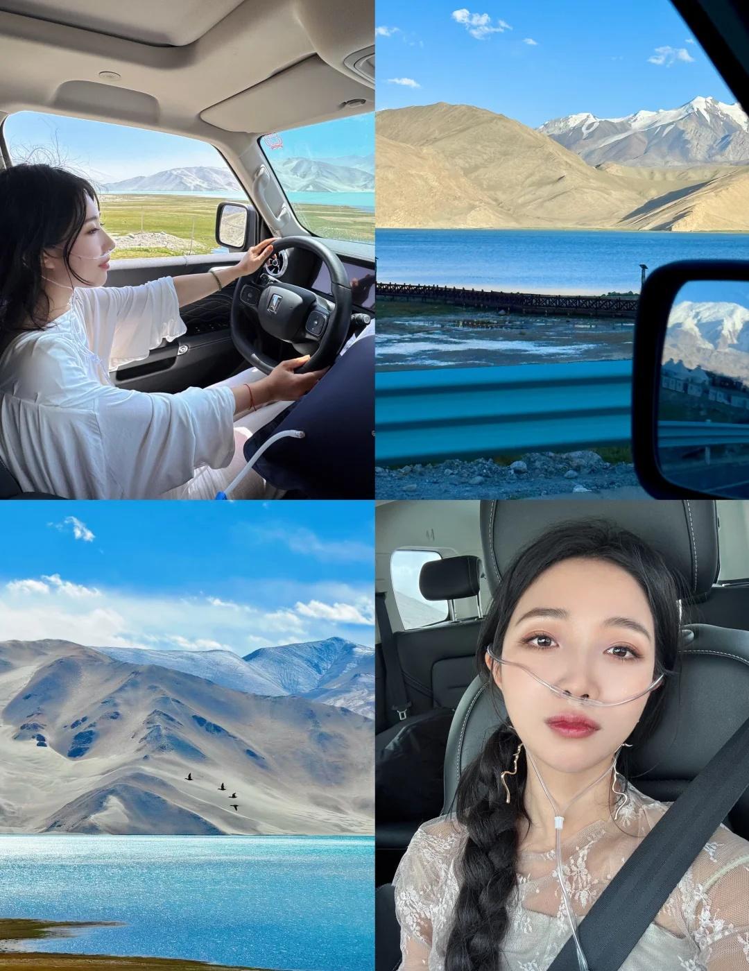 南疆实况！在帕米尔高原顶着高反吸氧看湖！南疆的浪漫，一半在喀什的烟火里，一半在