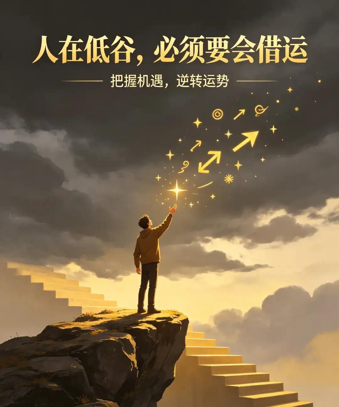 人在低谷时，最该做的不是硬撑，而是学会借势翻身。一个人走到坡底，最怕的不是慢