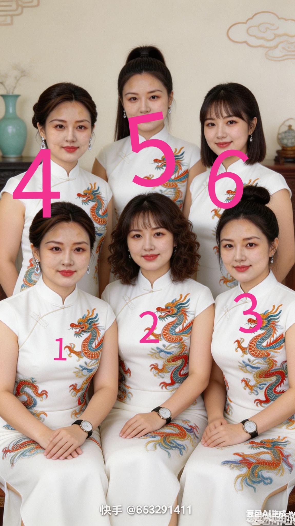 六美女细观那位能力最好值得你赞。