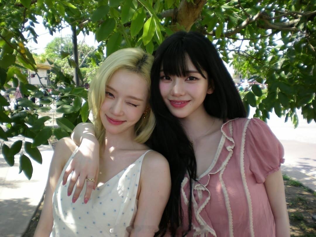 260614aespa柳智敏&金玟庭公主nim👸🏻👸🏻
