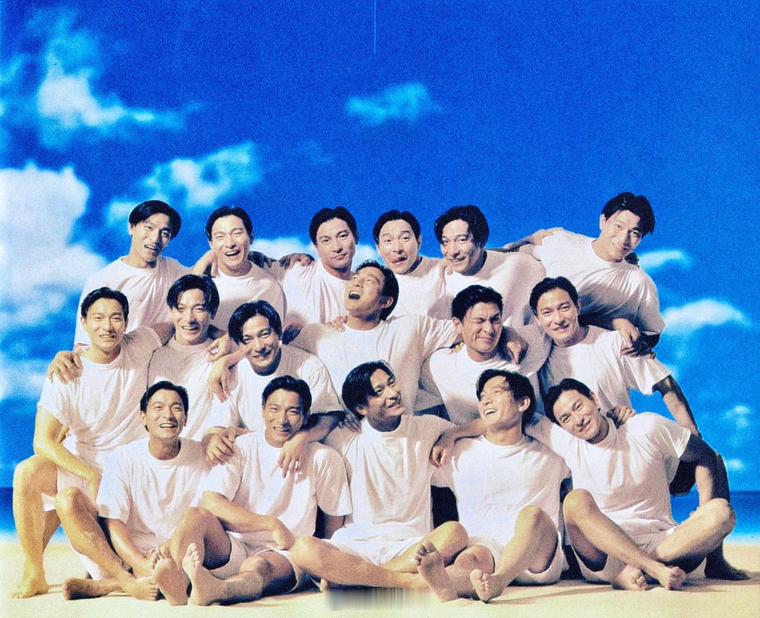 刘德华独家扫描已过半夏，清凉增欢，17个刘德华，他的帅气N次方，漫游天