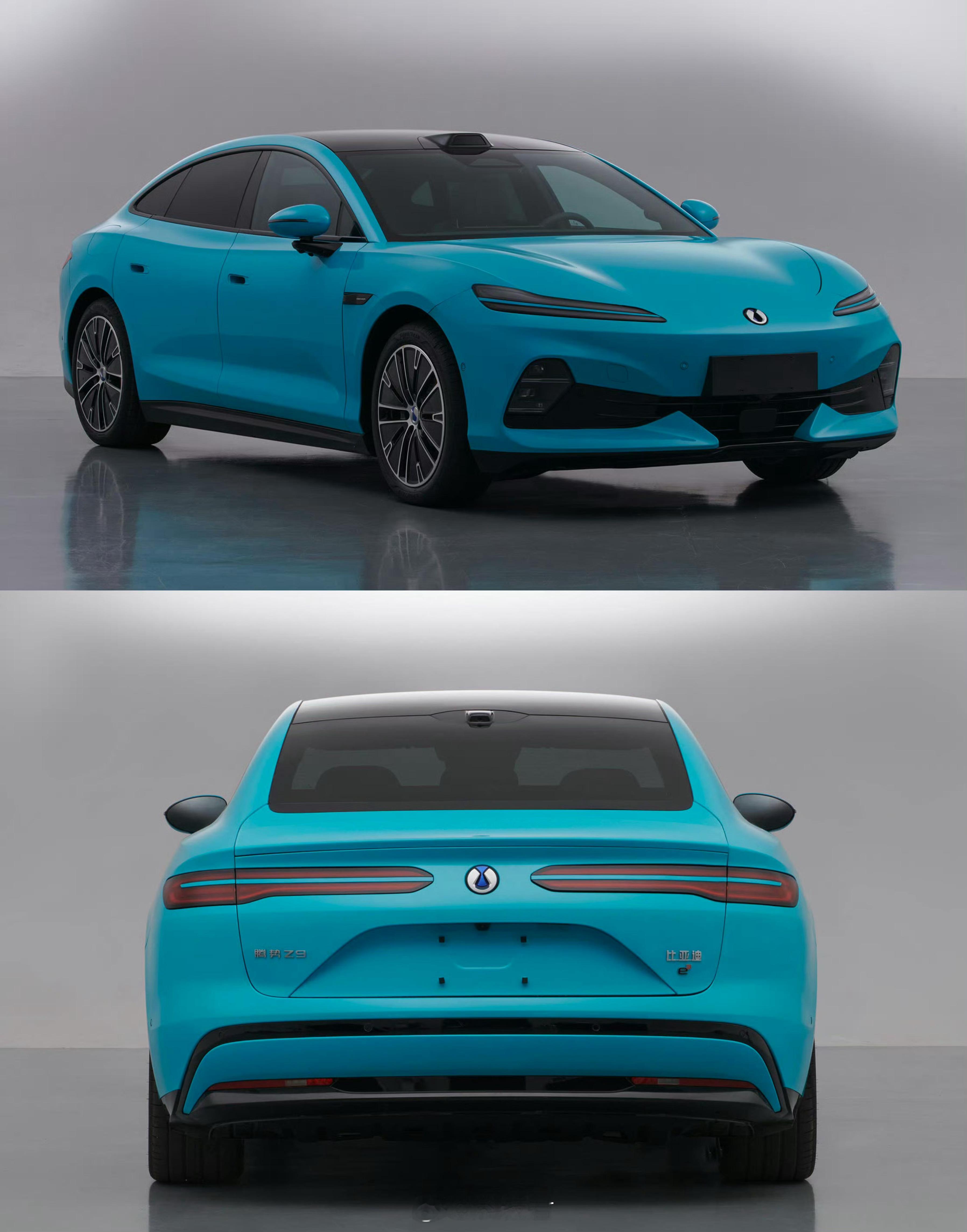 比亚迪申报全新腾势Z9，这前脸，尤其是前面大灯真是个性，辨识度没谁了