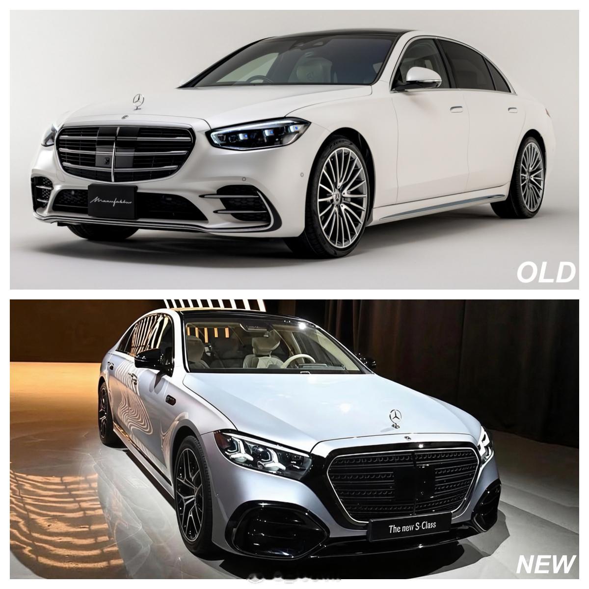 新老款奔驰S级对比新款&老款奔驰S级对比，大家更喜欢哪个设计