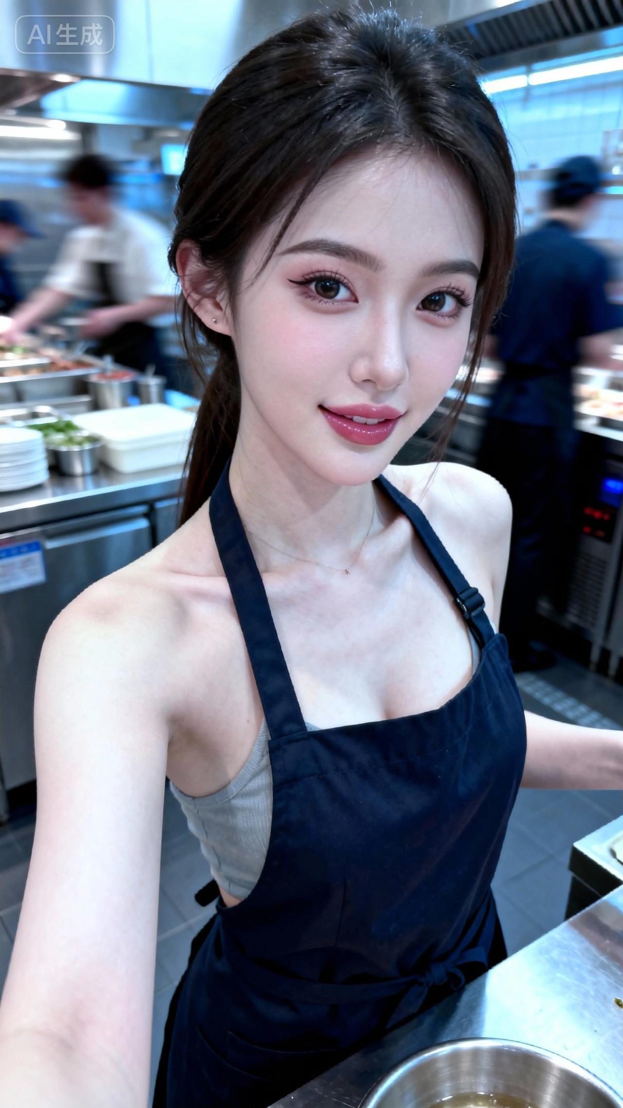 厨中佳人笑，美食满盘香。随手拍的花分享