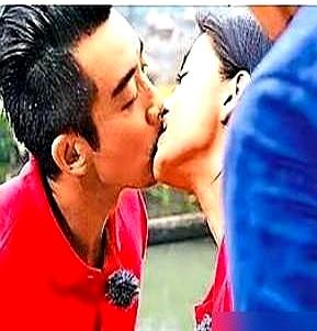 不是荧幕上炒作的CP，是节目组剪掉的那一帧！这事儿发生在早期的《奔跑吧》