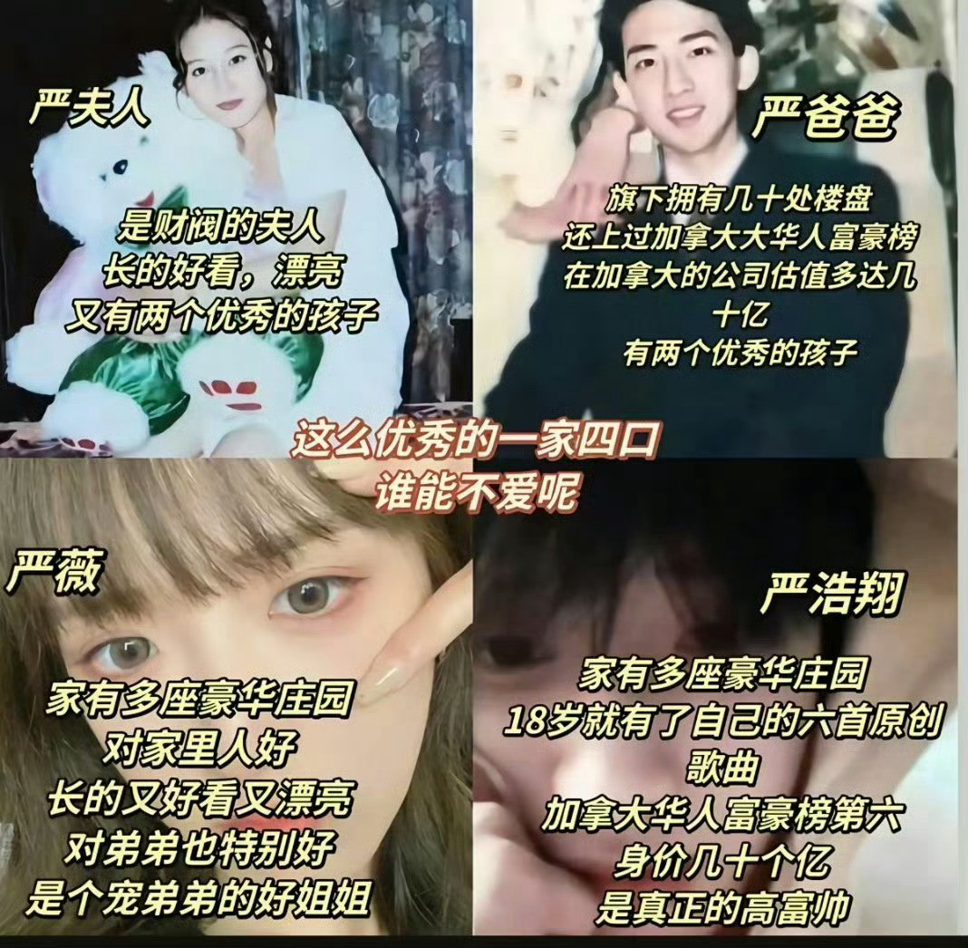 疑似严军大女儿发声这事儿真是越扒越离谱，本来以为是父亲讨公道，结果大女儿一发声，