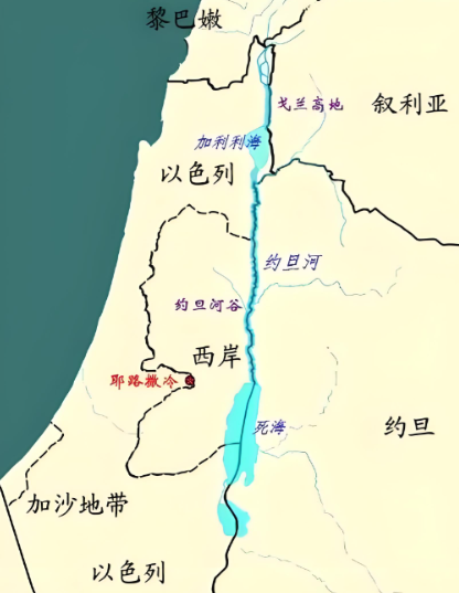 阿巴斯彻底傻眼了，没曾想以色列不仅不给他加沙，连约旦河西岸都想拿走，打算建立定居