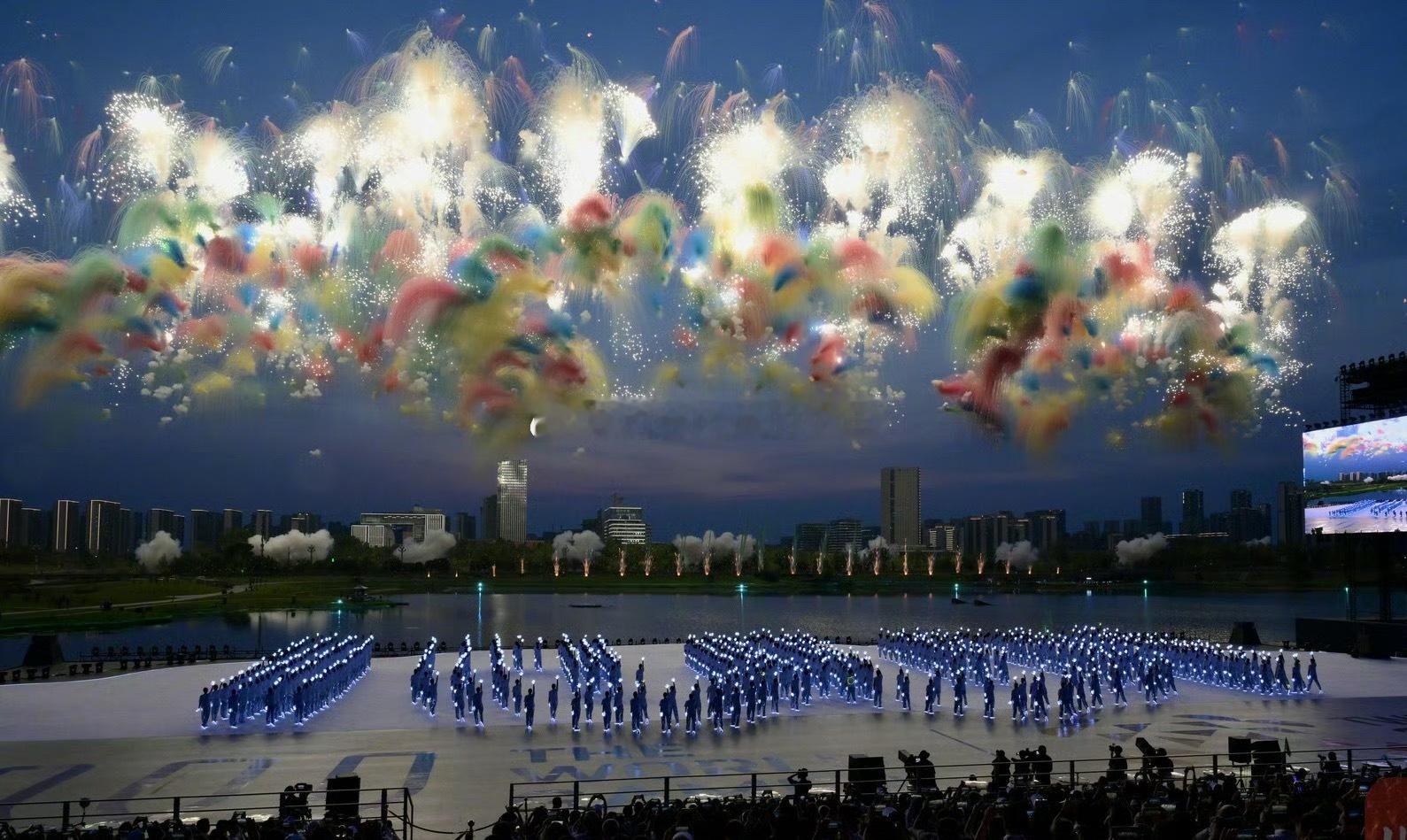 世运会开幕式祝福成都市运会圆满举办​​​