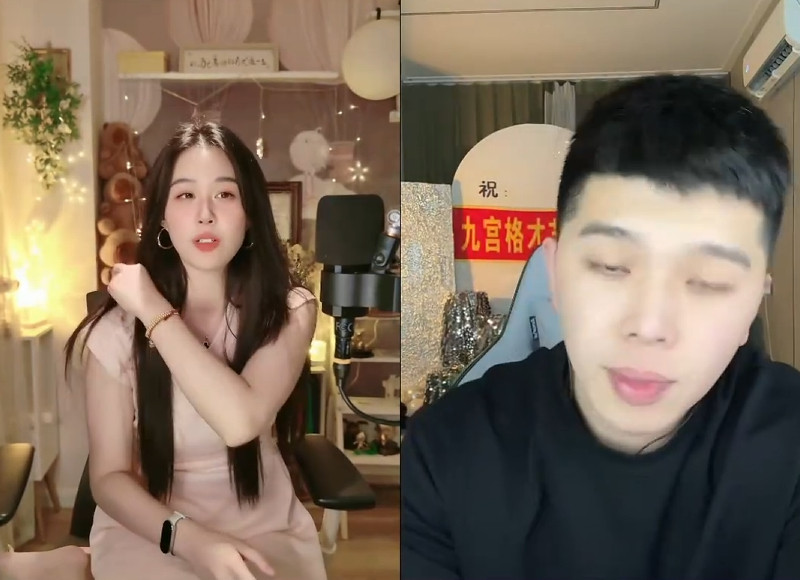 冷冷参与抖音PK打榜成绩未能达到预期情绪低落崩溃开哭，称之前斗鱼运营曾想把她打造