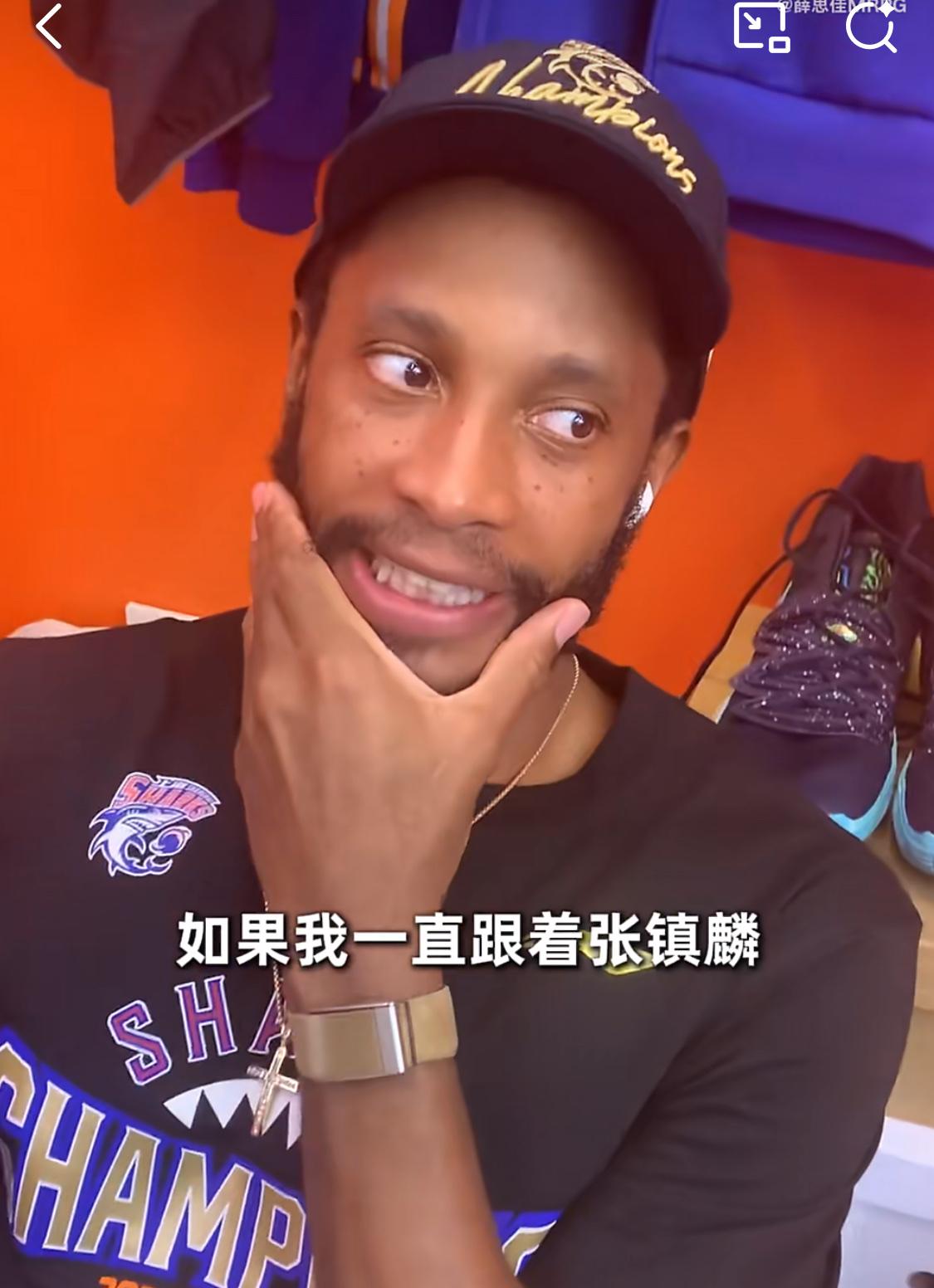 外援弗格说拿冠军的秘诀，就是要跟着张镇麟；同时还想要告诉妻子一个秘密，家里一有孩