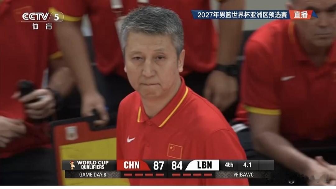 亚洲区预选赛中国男篮89-87力克黎巴嫩男篮。北京时间8月31日晚，世界杯亚洲