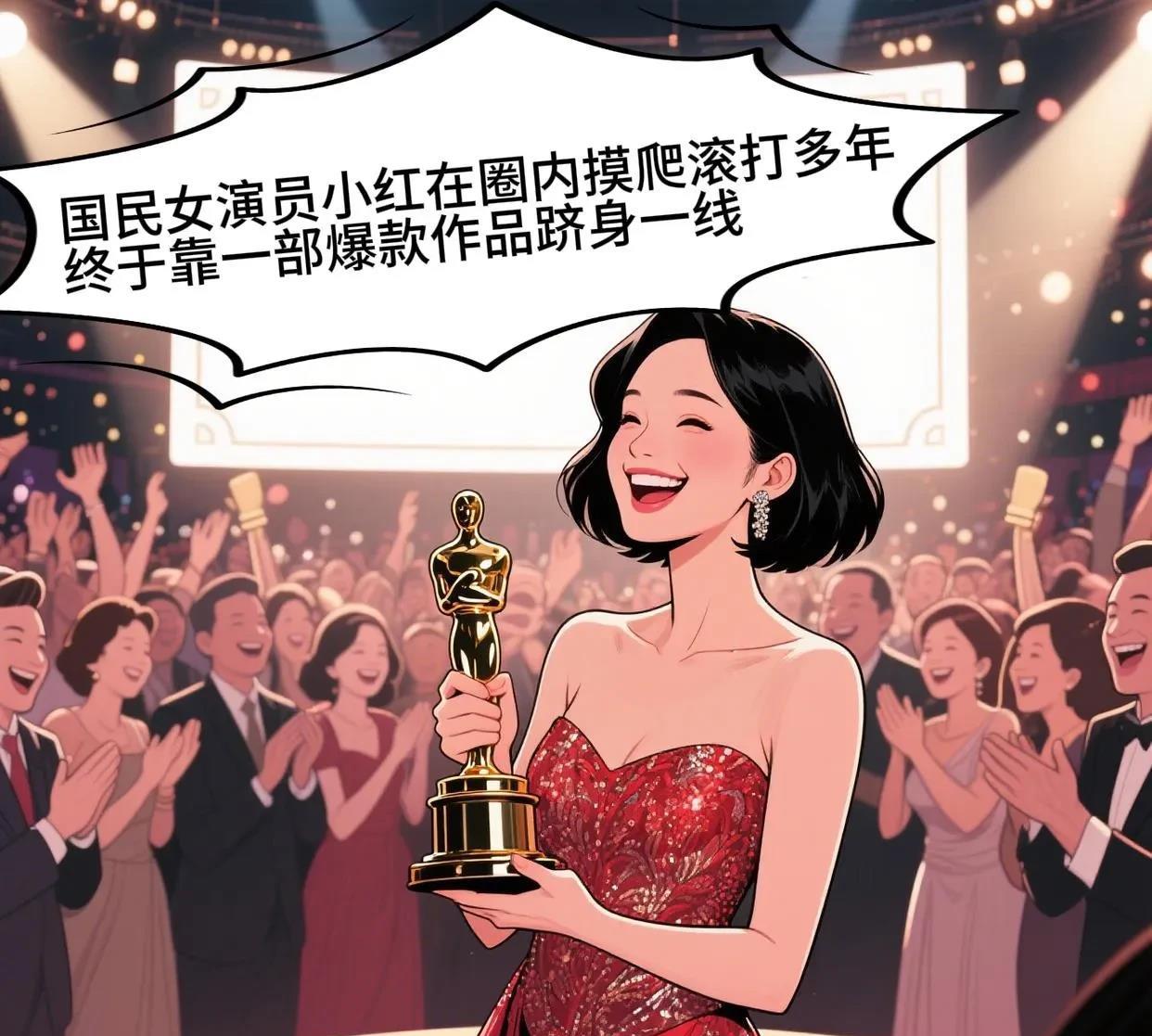 国民女星爆火背后竟有“她”十年守护？张小寒最新漫画猛料：某国民顶流女演员