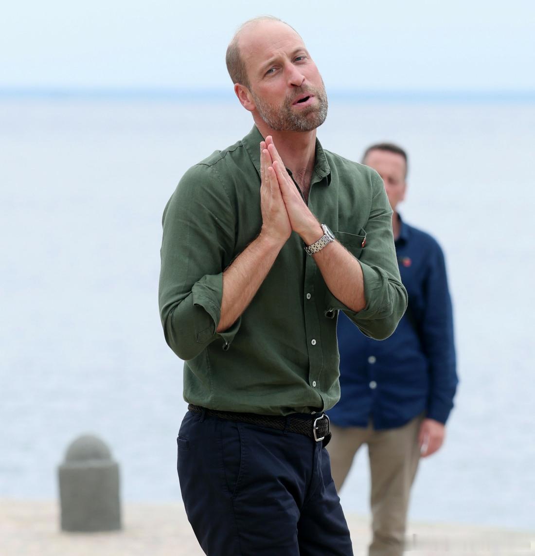 【揭皮秃子】威廉在公关上经历了几天糟糕的事，突然我们听到了一个老故事，说他和凯特