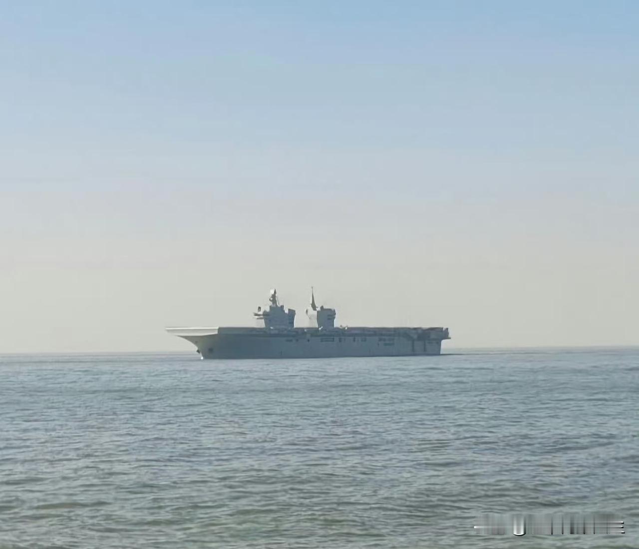 没想到这么快咱们的076四川舰，就进行第二次出海测试了！[墨镜][墨镜][大