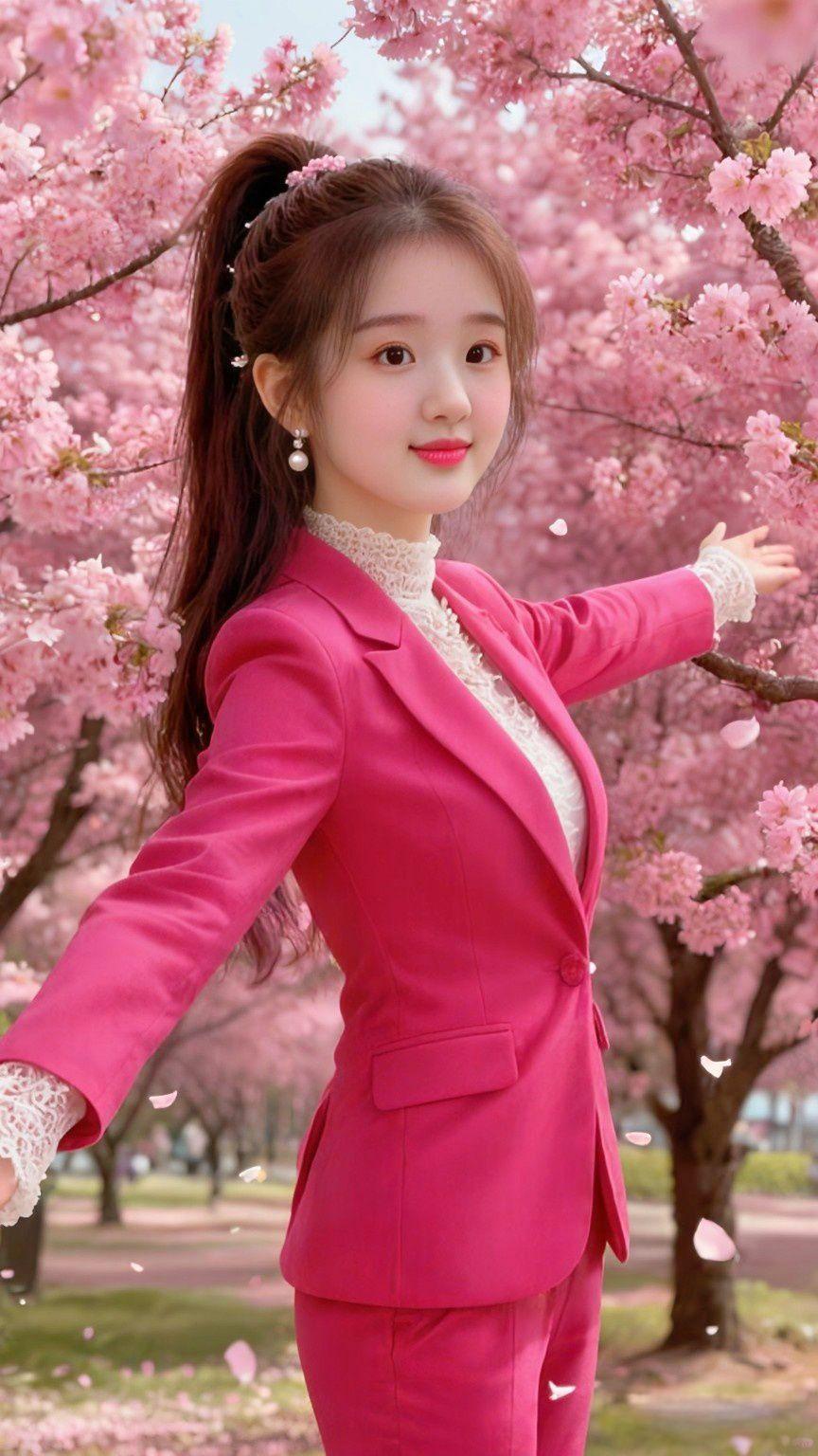 春暖花开奔你而来创作者中心创作灵感风景治愈心情美女