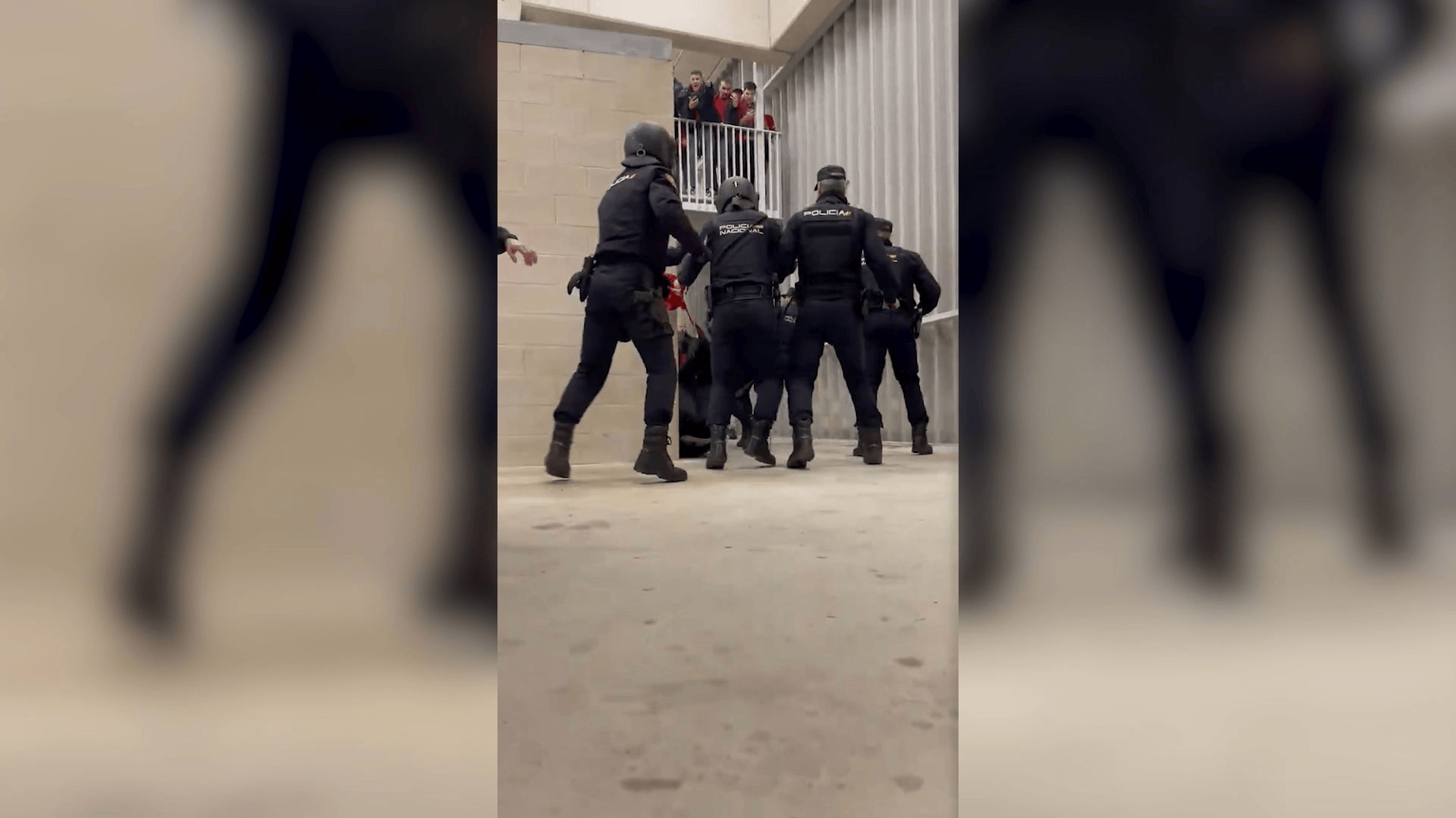 奥萨苏纳vs皇马警民冲突后致2人被捕, 俱乐部与会员机构发声